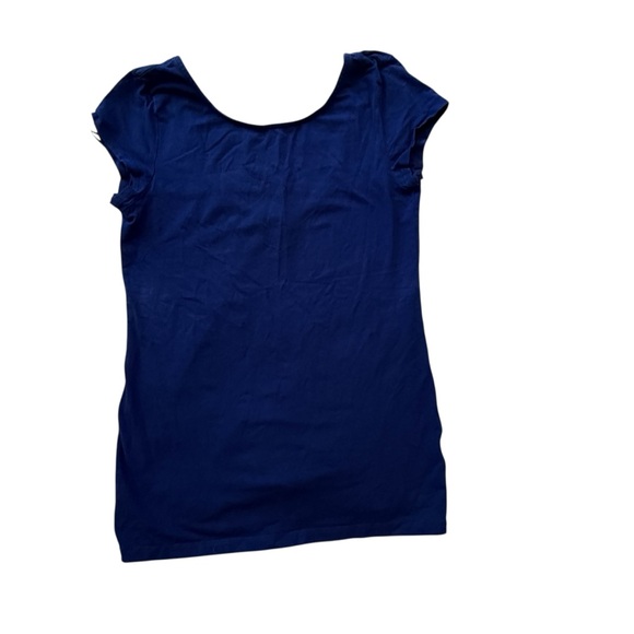 H&M Basic Casual Navy Blue Women's Top Size Small - Picture 1 of 5